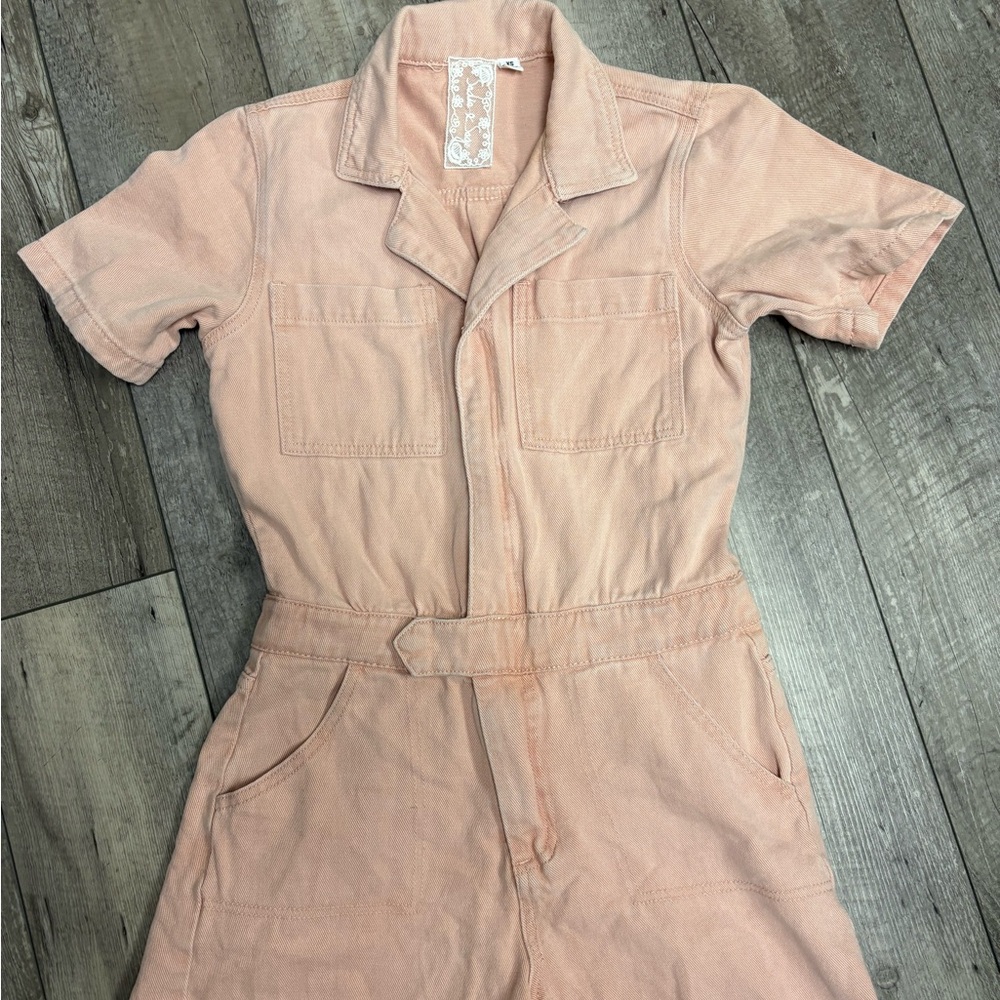 Sadie & Sage Pink Jumpsuit